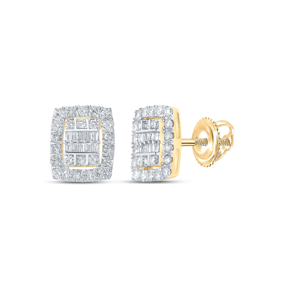 3/4CTW-DIA NK EARRING