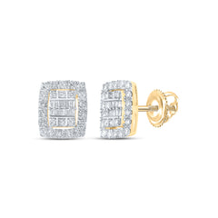 3/4CTW-DIA NK EARRING