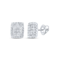 3/4CTW-DIA NK EARRING