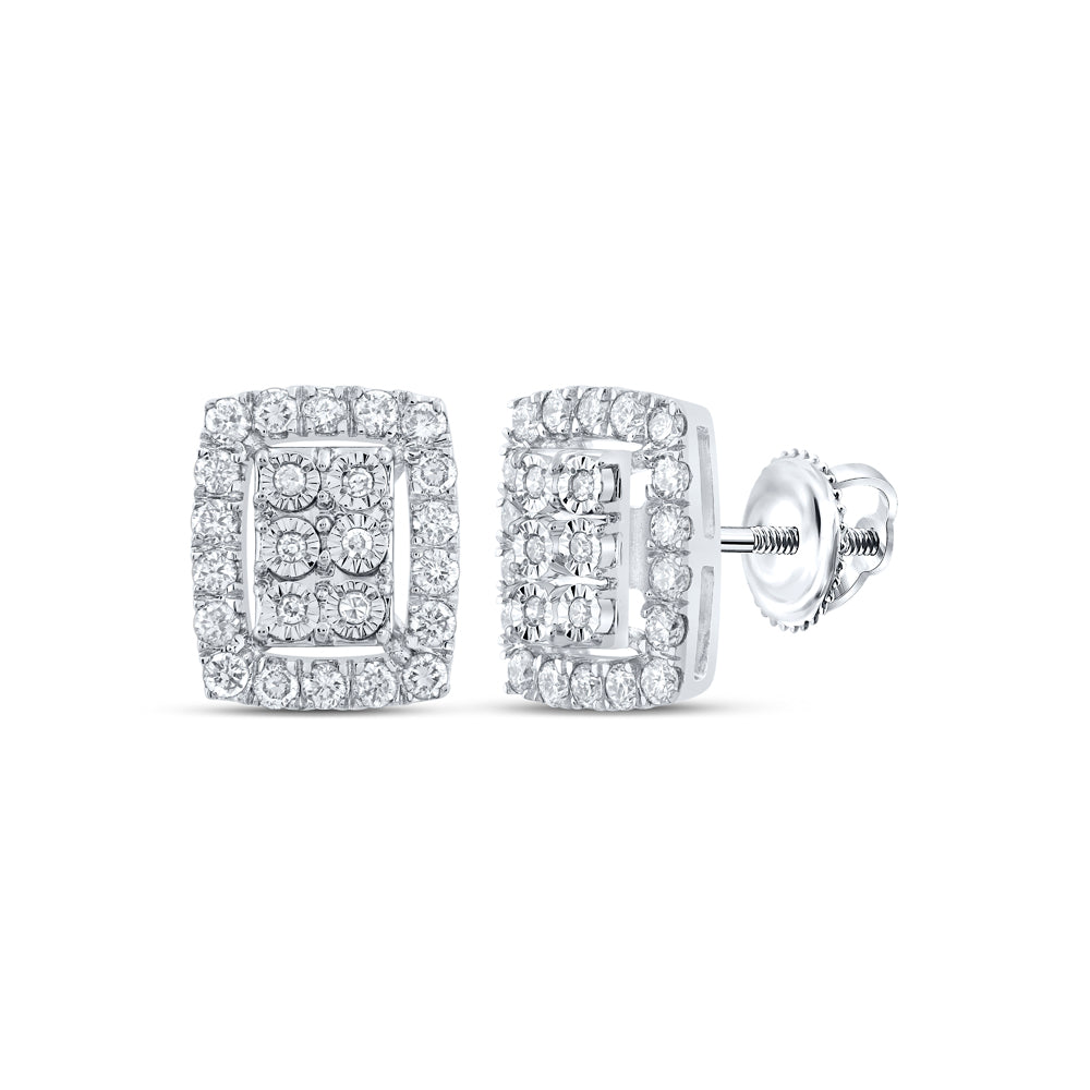 1/2CTW-DIA NK EARRING