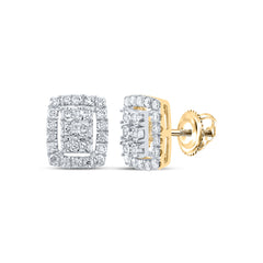 3/8CTW-DIA NK EARRING