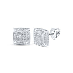 1/3CTW-DIA P3 GIFT SQUARE EARRING