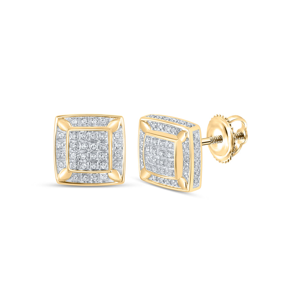 1/3CTW-DIA P3 GIFT SQUARE EARRING