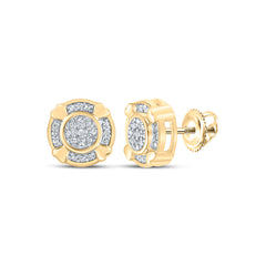 1/10CTW-DIA P3 GIFT ROUND EARRING