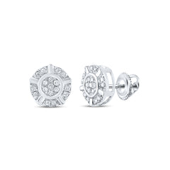 1/10CTW-DIA P3 GIFT ROUND EARRING