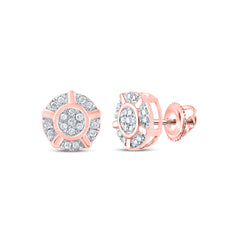 1/10CTW-DIA P3 GIFT ROUND EARRING