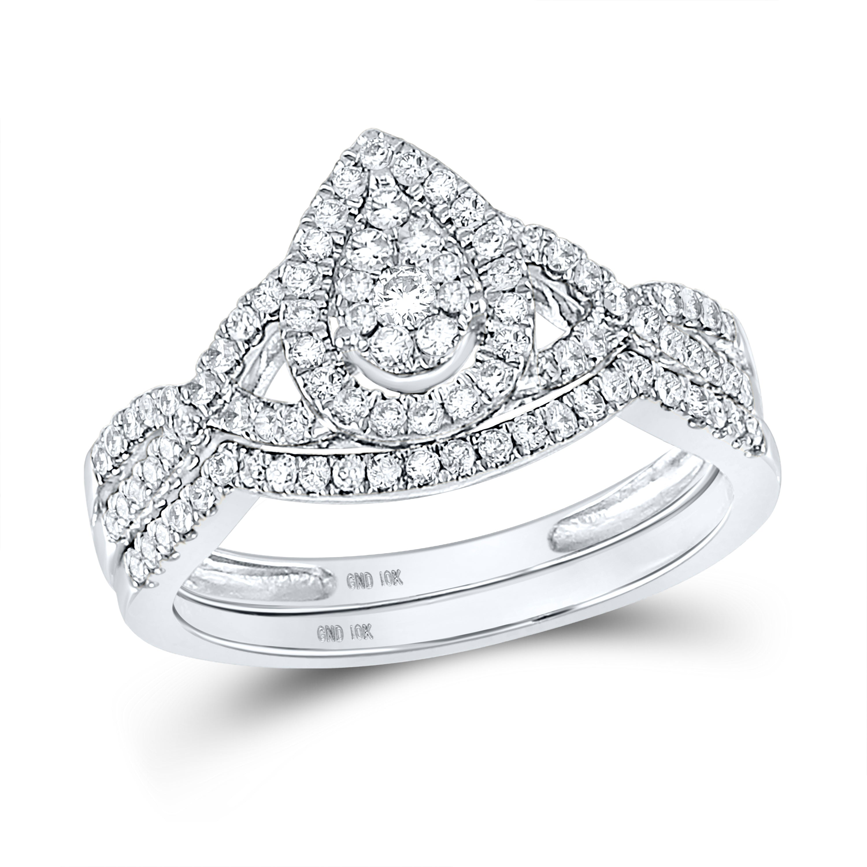 1/2CT-DIA NK BRIDAL SET
