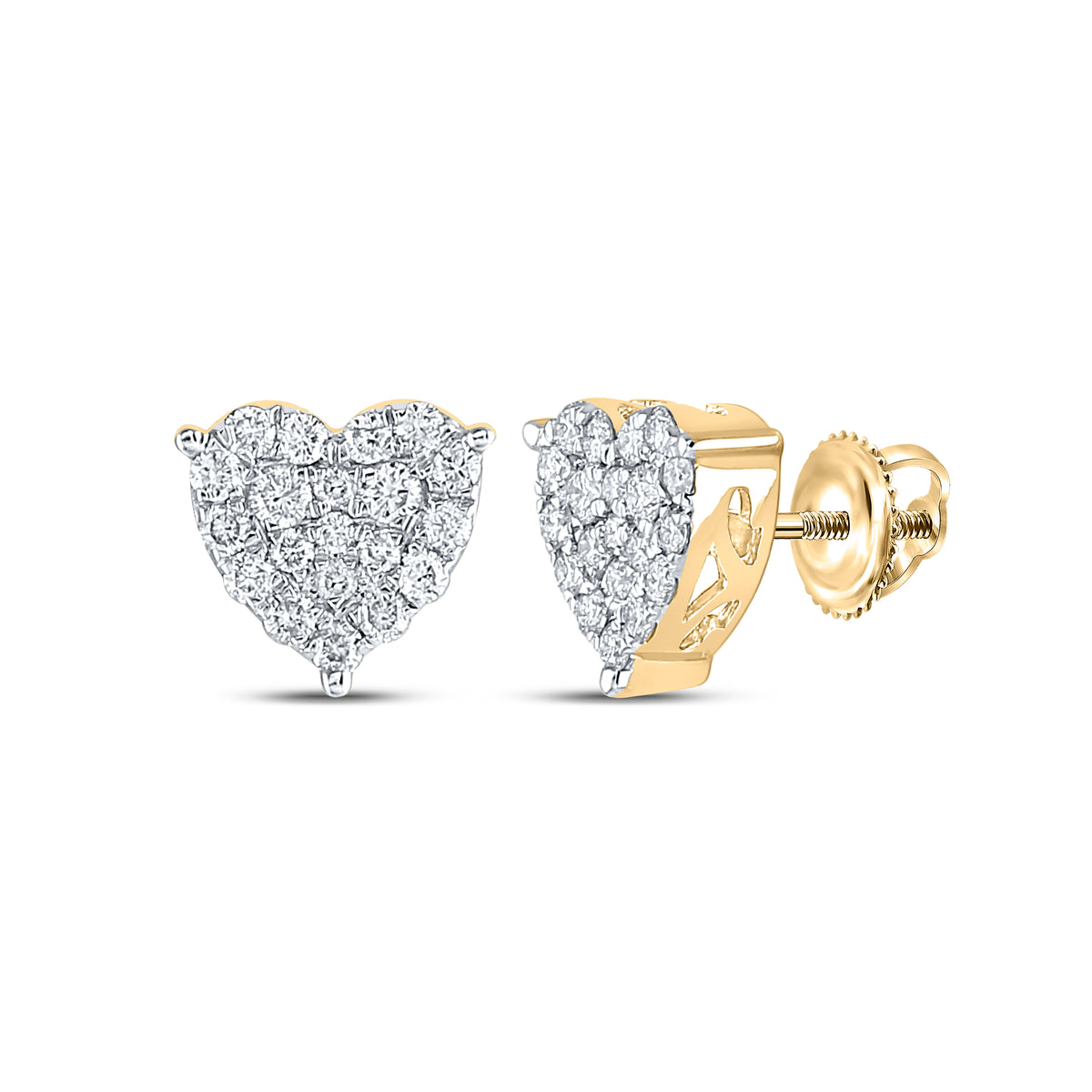 3/4CT-DIA NK FASHION HEART EARRING
