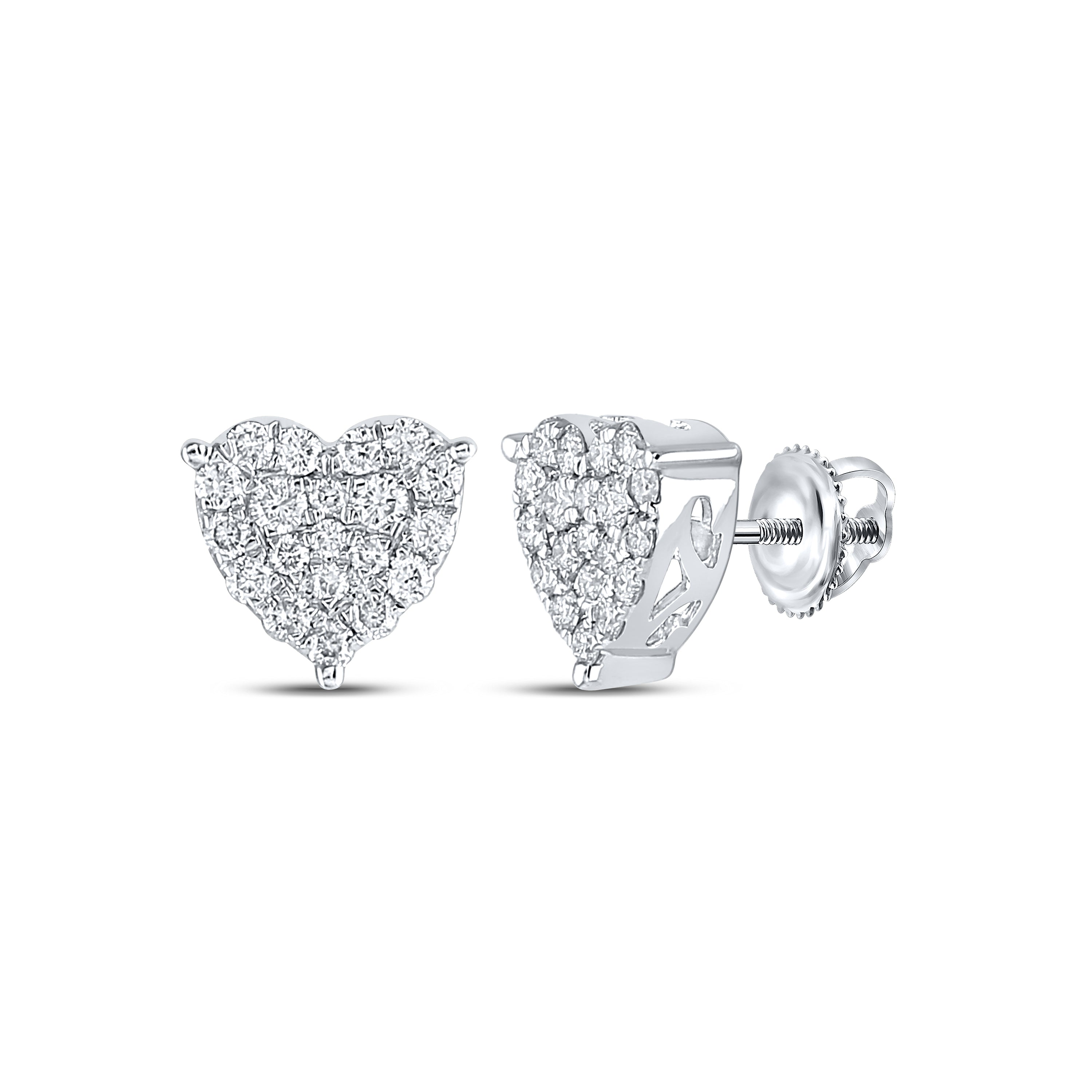 3/4CT-DIA NK FASHION HEART EARRING