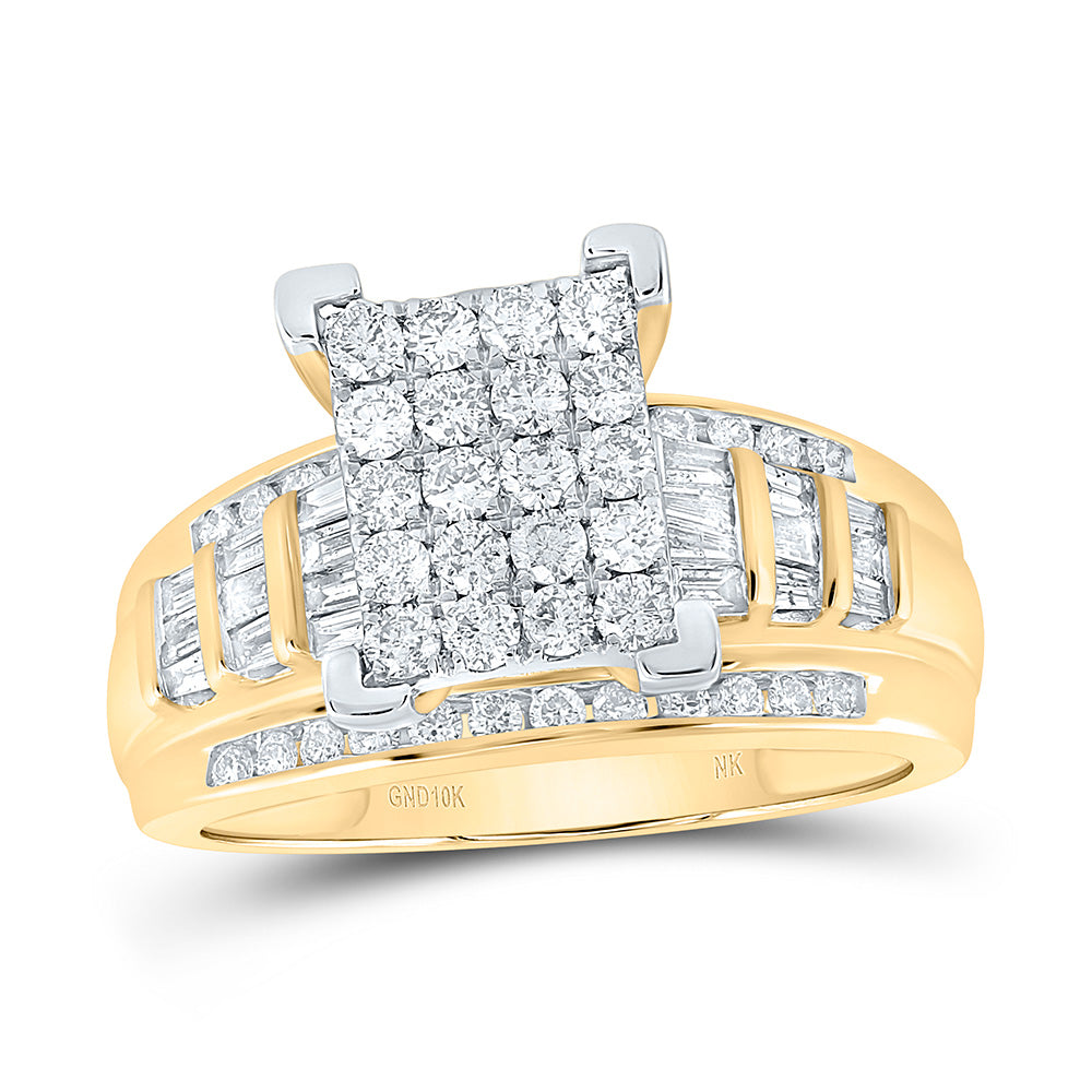 1 CTW-DIA NK FASHION RING