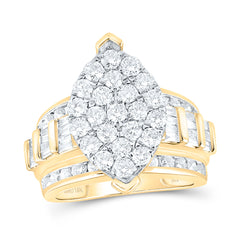 3 CTW-DIA NK FASHION RING