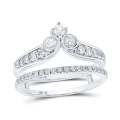 1/2CTW-DIA CN INSERT ENHANCER RING
