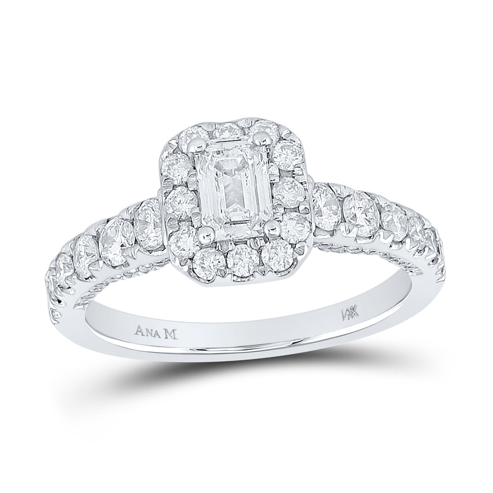 1 1/2CTW-DIA ANA M 1/2CT-CEM ENGAGEMENT SINGLE HALO