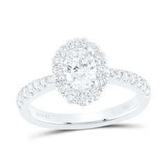 1 1/4CTW-DIA ANA M 3/4CT-COVAL ENGAGEMENT SINGLE HALO