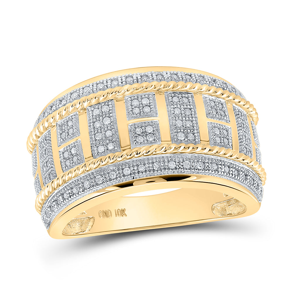 1/3CTW-DIA P1P2 MENS RING