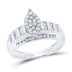 1/2CTW-DIA NK FASHION RING S6