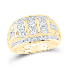 1 1/2CTW-DIA CN MENS RING