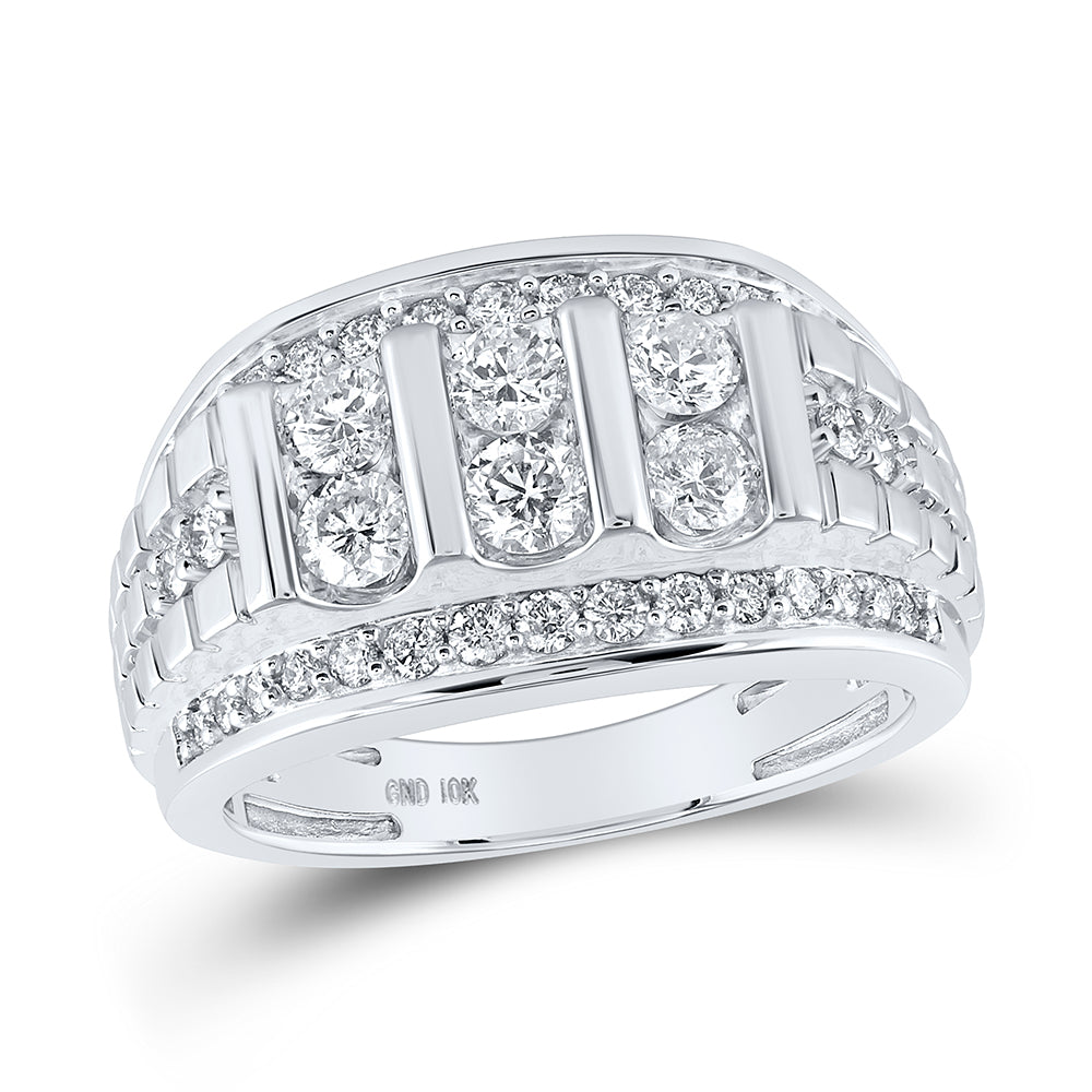 1 1/2CTW-DIA CN MENS RING