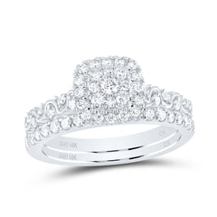 3/4CTW-DIA CN FASHION BRIDAL SET