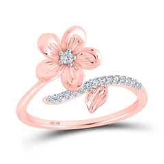 1/12CTW-DIA P2 GIFT FLOWER RING