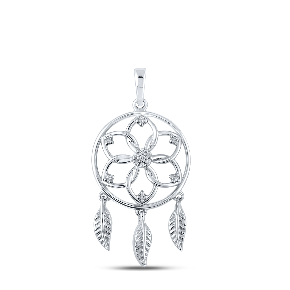 1/20CTW-DIA P2 GIFT ROUND PENDANT