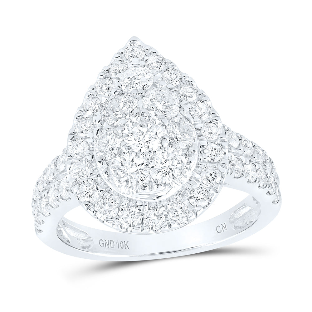 2CTW-DIA CN FASHION RING