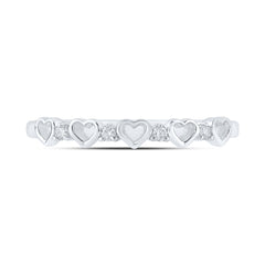 1/20CTW-DIA P1 GIFT HEART RING
