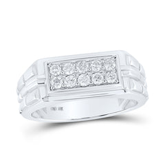 1/2CTW-DIA CN MENS RING