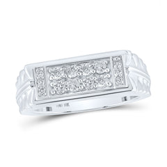 1/2CTW-DIA CN MENS RING