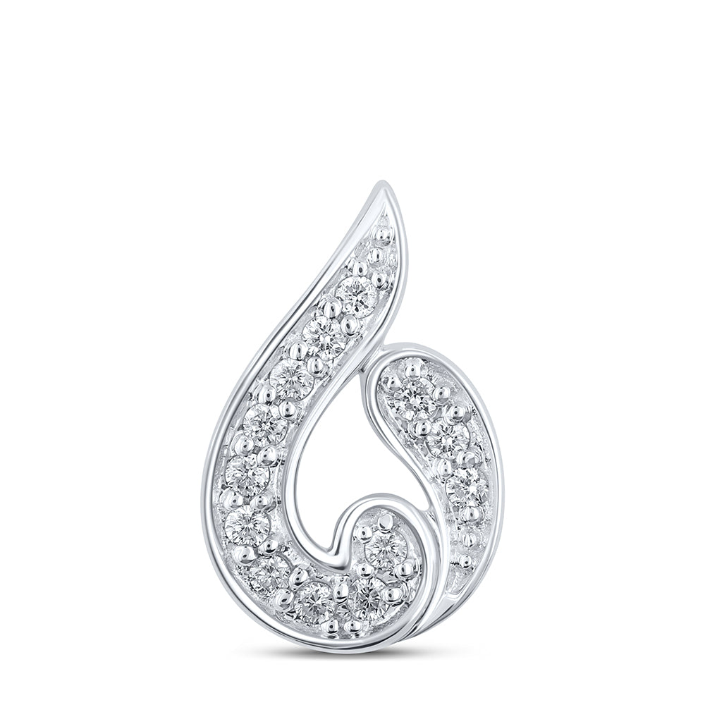 1/10CTW-DIA CN FASHION PENDANT