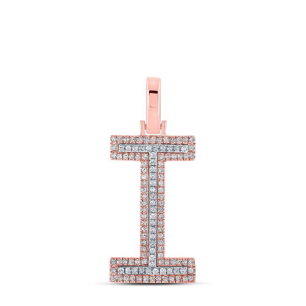 1/3CTW-DIA P1P2 INITIAL "I" PENDANT