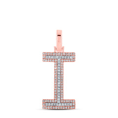 1/3CTW-DIA P1P2 INITIAL "I" PENDANT
