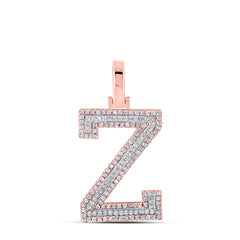 3/8CTW-DIA P1P2 INITIAL "Z" PENDANT