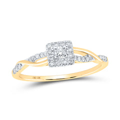 1/5CTW-DIA CN PROMISE RING