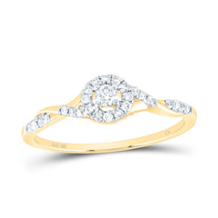 1/5CTW-DIA CN PROMISE RING