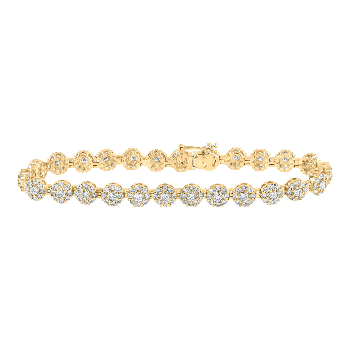 4 3/4CTW-DIA NK LADIES BRACELET (7 INCH)