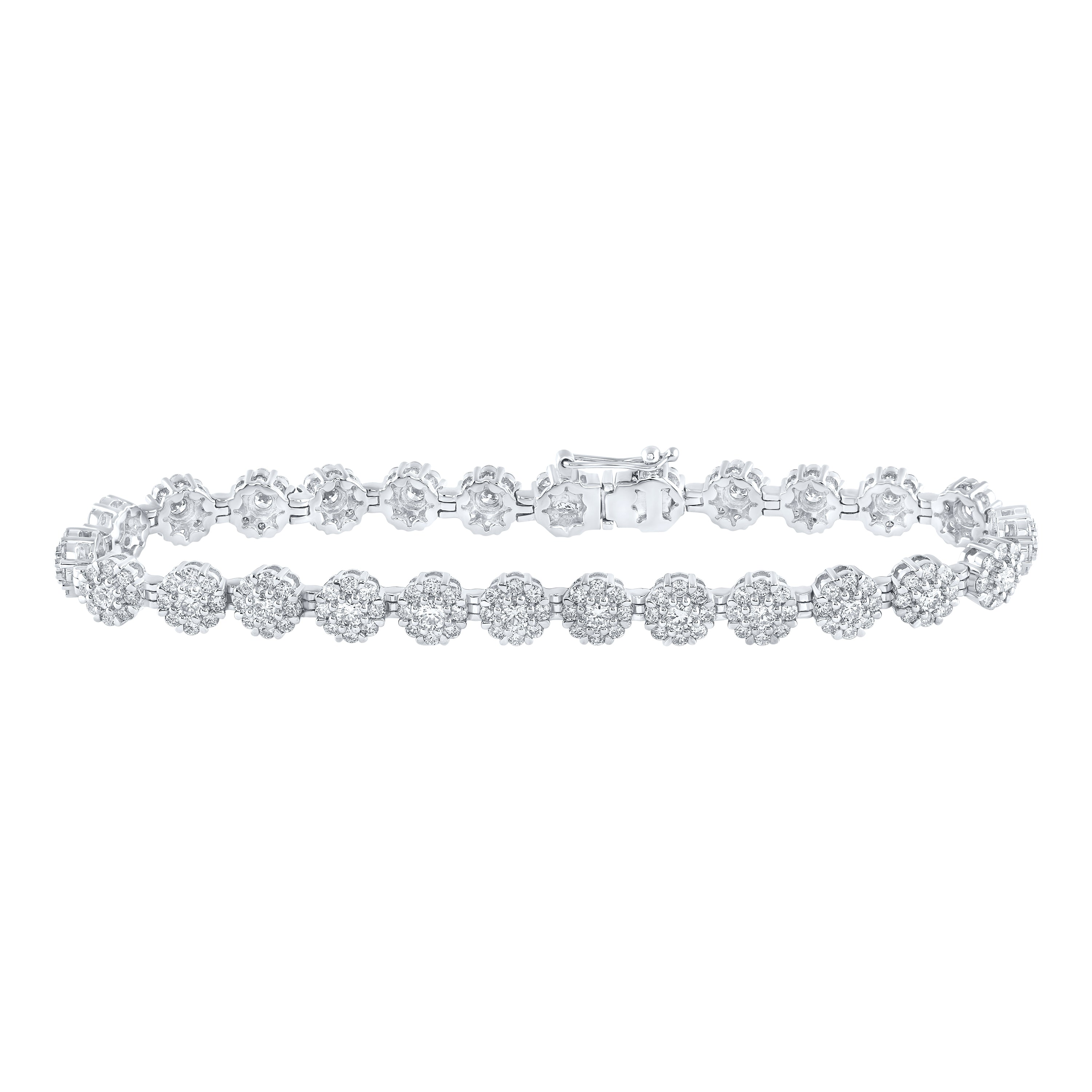 4 3/4CTW-DIA NK LADIES BRACELET (7 INCH)