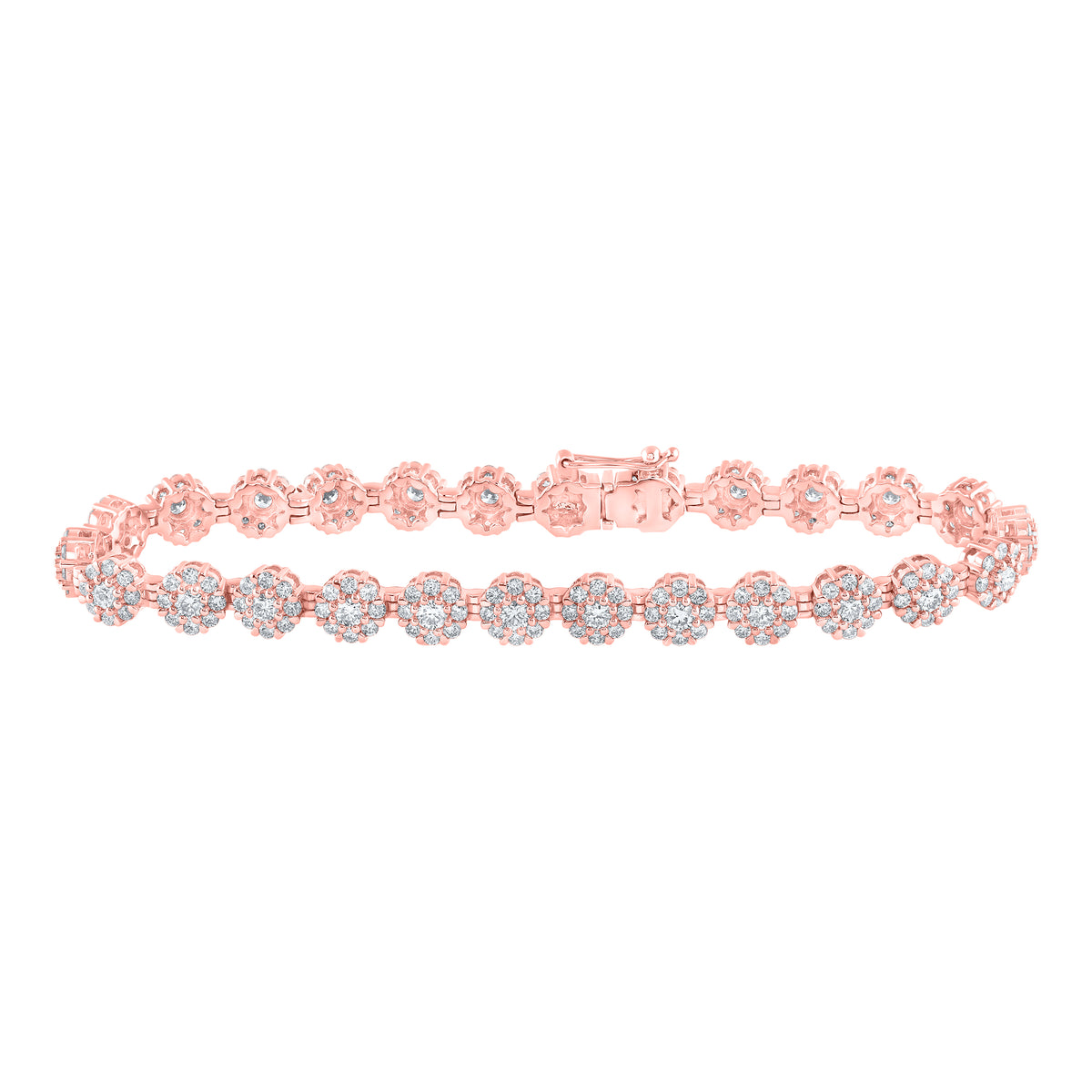4 3/4CTW-DIA NK LADIES BRACELET (7 INCH)