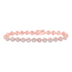 4 3/4CTW-DIA NK LADIES BRACELET (7 INCH)
