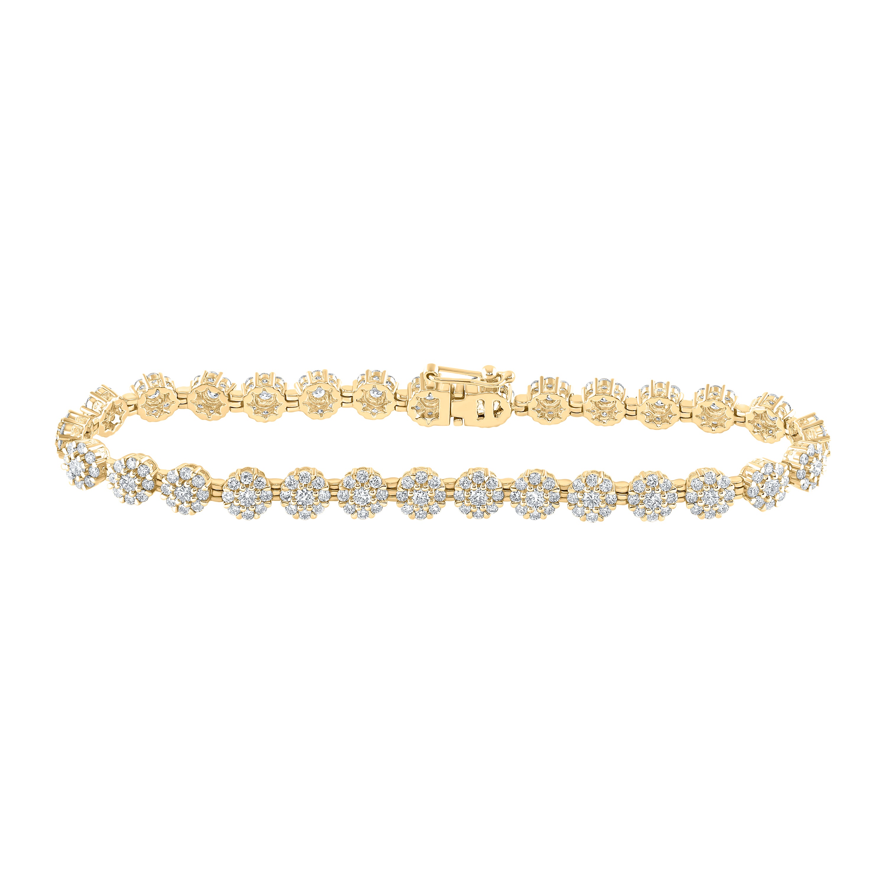 3 7/8CTW-DIA NK LADIES BRACELET (7 INCH)