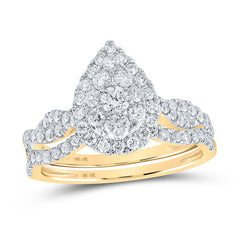 1CTW-DIA CN BRIDAL SET