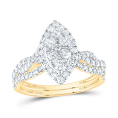 1CTW-DIA CN BRIDAL SET