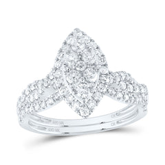 1CTW-DIA CN BRIDAL SET