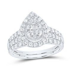 1CTW-DIA CN BRIDAL SET
