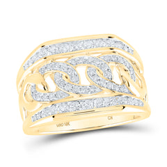 1CTW-DIA CN MENS RING