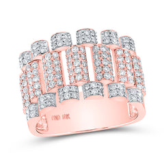 1 5/8 CTW-DIA NK MENS RING