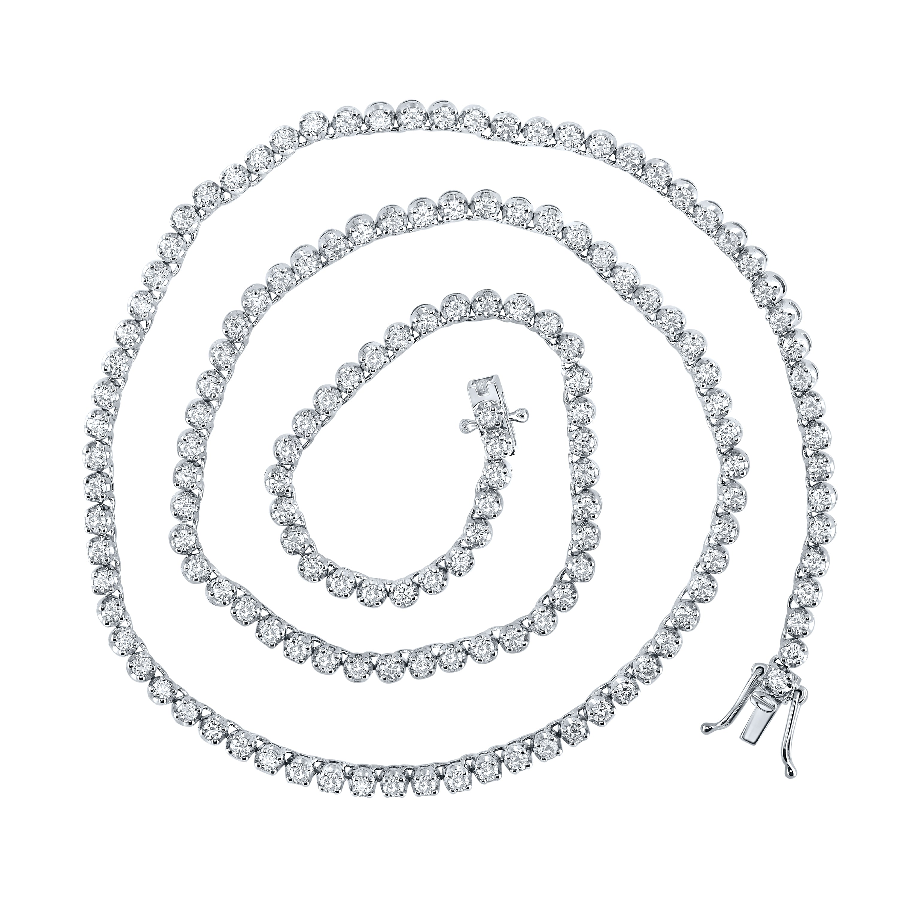 4 5/8CTW-DIA NK TENNIS CHAIN (18 CHAIN)