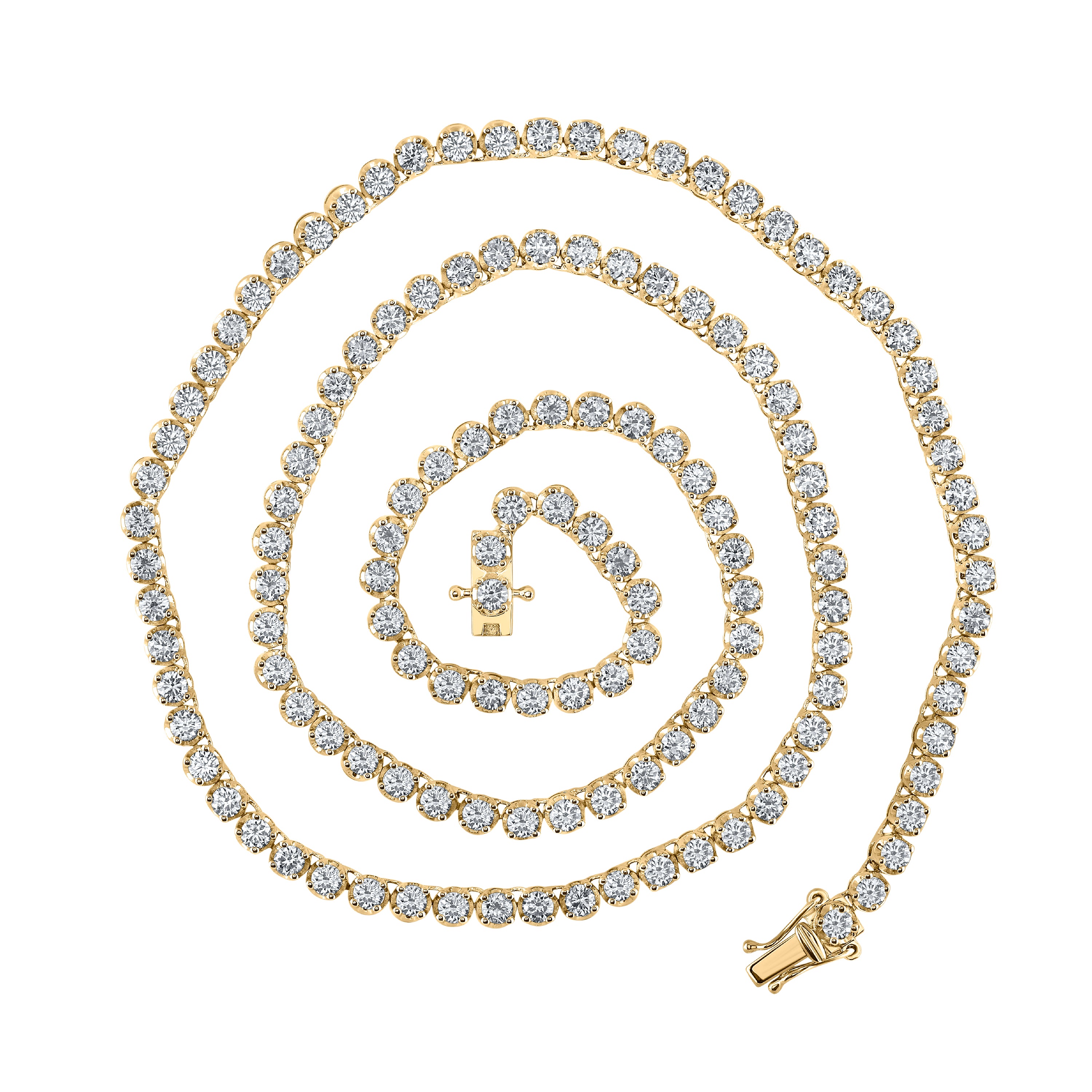 11 1/4CTW-DIA NK TENNIS CHAIN (20 INCH)