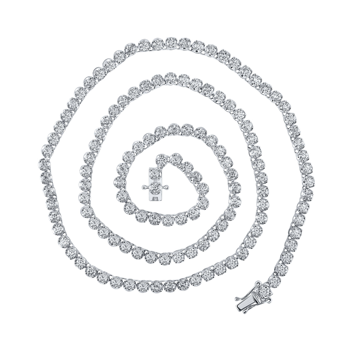 11 1/4CTW-DIA NK TENNIS CHAIN (20 INCH)