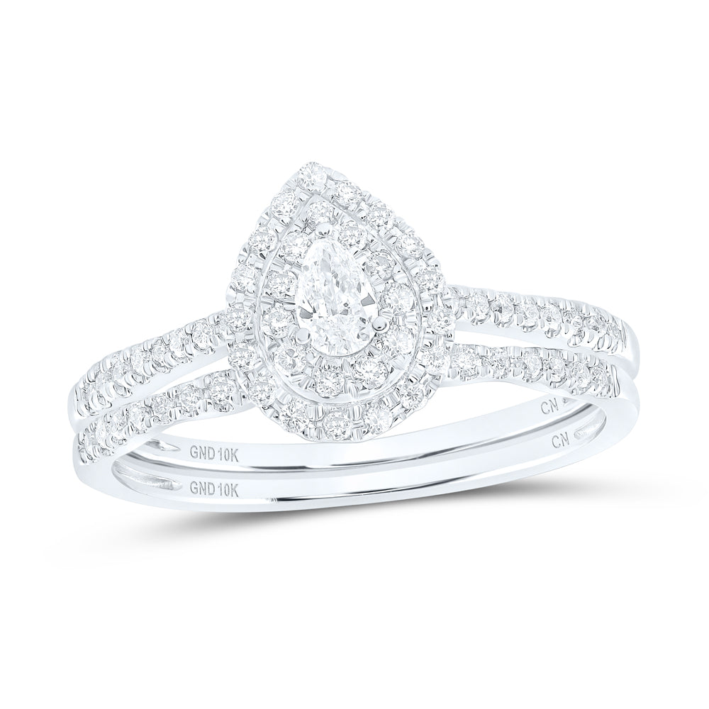 3/8CTW-DIA CN BRIDAL SET
